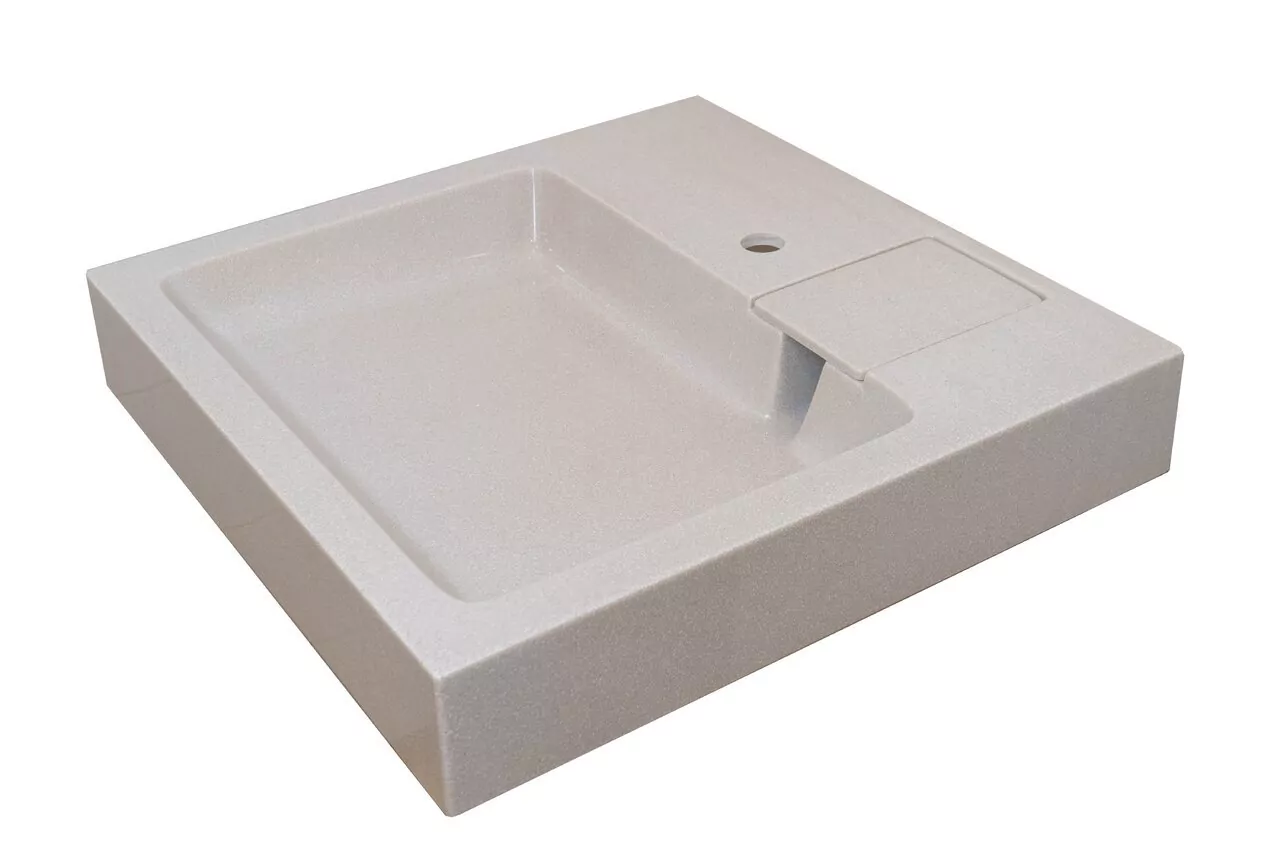 Раковина Stella Polar Солярис 60х60 бежевая