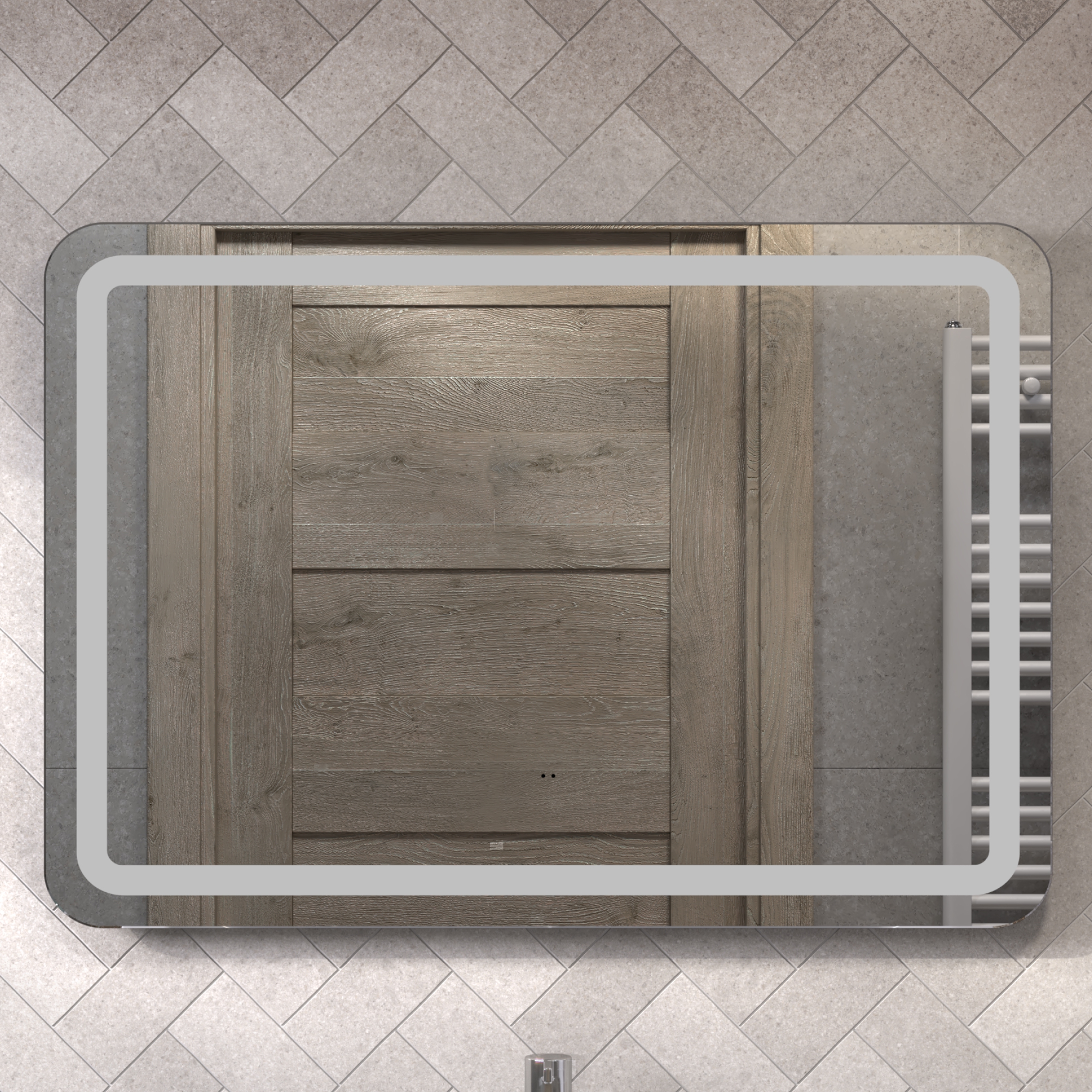 Зеркало Vigo Jess Classic 1000 свет, сенсор