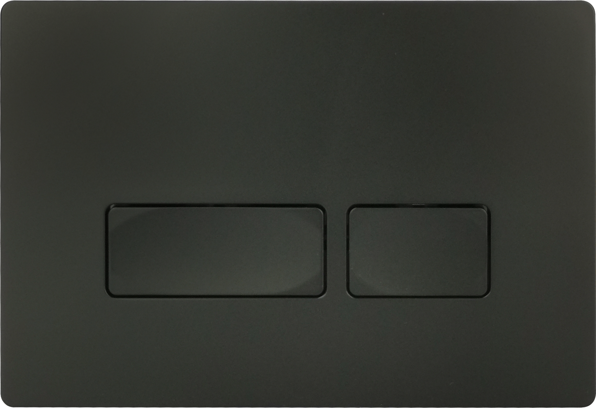 Кнопка смыва Cerutti Spa CR02BK (черная, матовая)