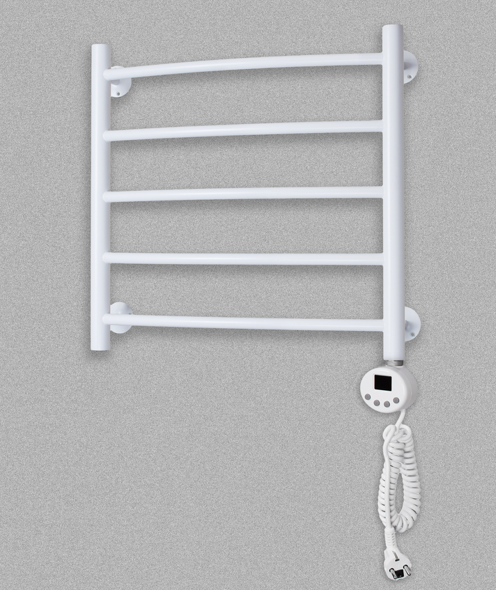 Полотенцесушитель электрический Domoterm Калипсо П5 500x500 R, белый матовый