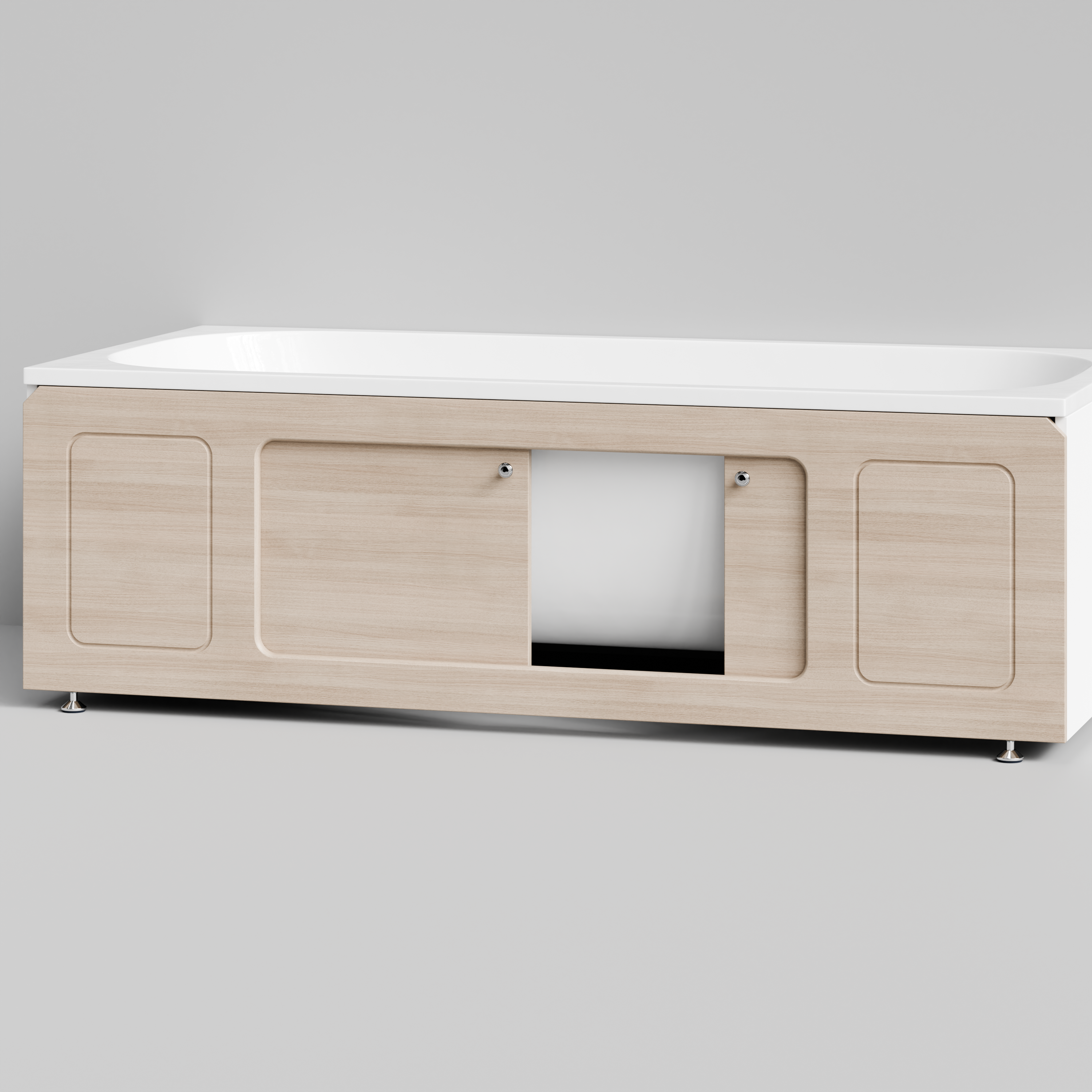 Экран под ванну Vod-ok Лидер 180 раздвижной дуб