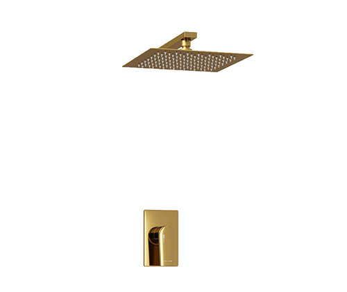 Душевой комплект WasserKraft Aisch A55180 матовое золото