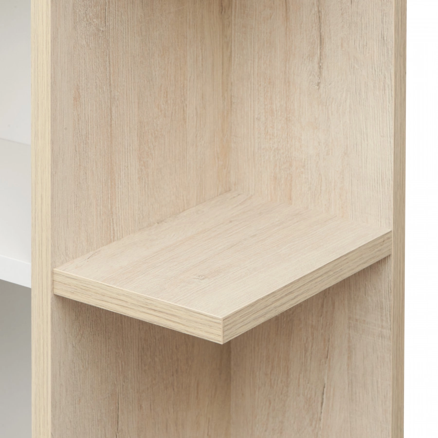 Пенал Aquaton Сканди 40 подвесной, с зеркалом, дуб верона