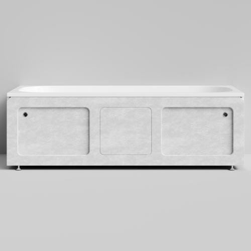 Экран под ванну Vod-ok Хит 180 раздвижной Белый камен