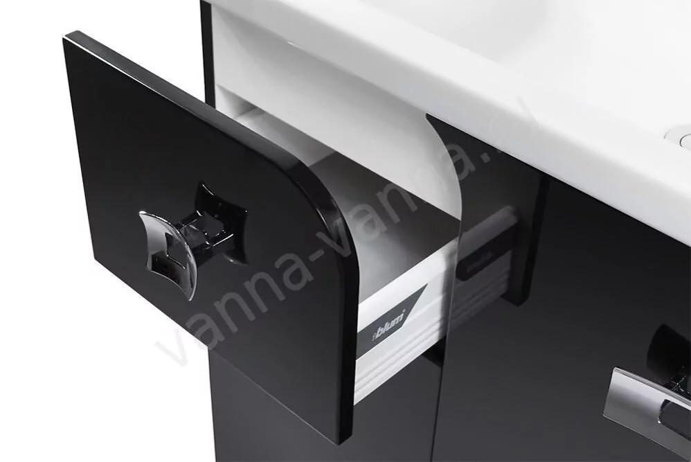 Тумба с раковиной Vod-ok Elite Арнелла 80 напольная, белая