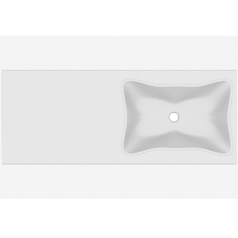 Раковина Stella Polar Кредо 120х50 L/R белая