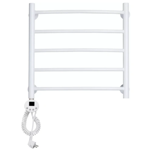 Полотенцесушитель электрический Domoterm Калипсо П5 500x500 L, белый матовый от магазина Vanna-Vanna.ru!
