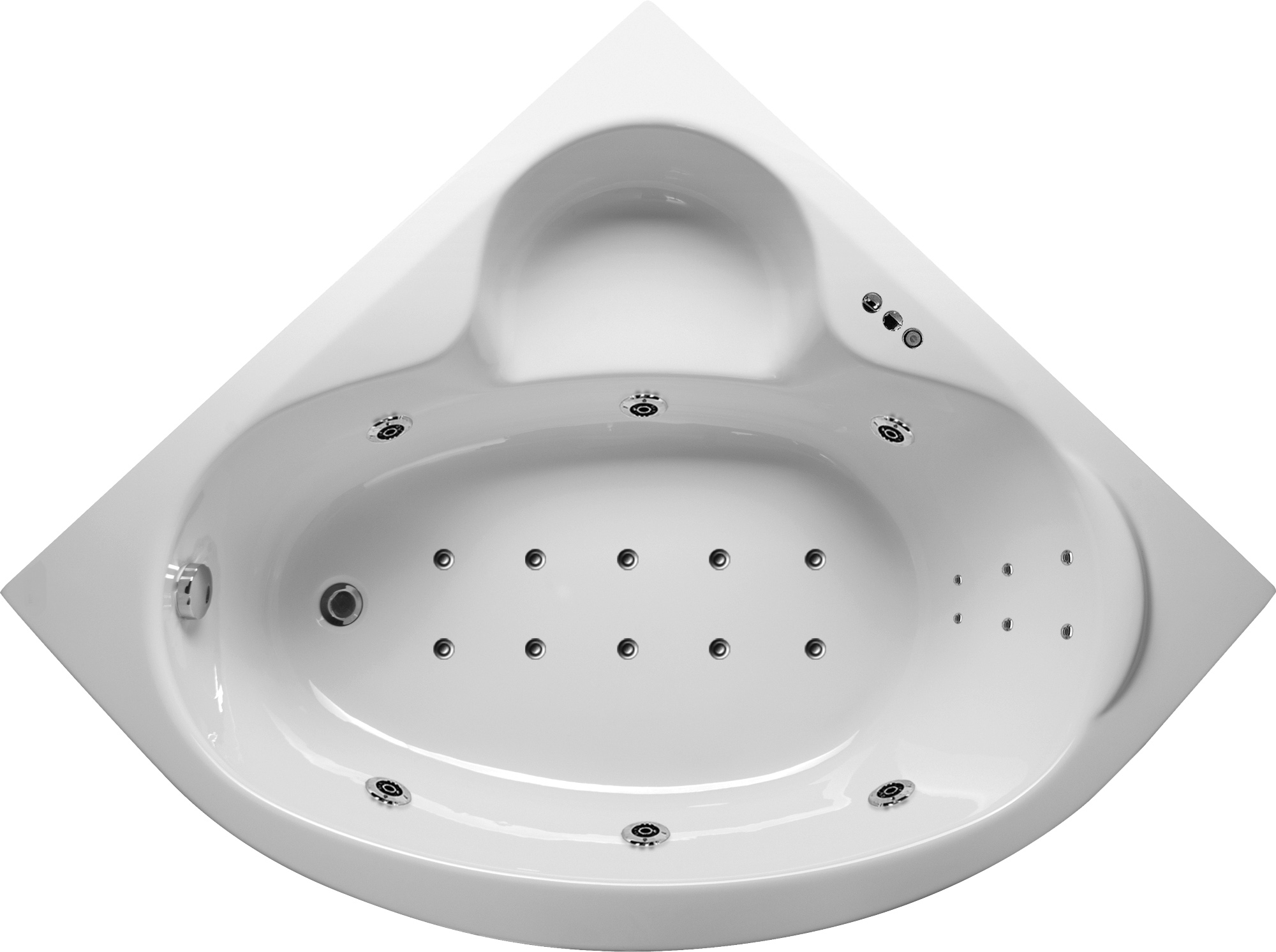 Ванна акриловая Relisan Polina 120х120