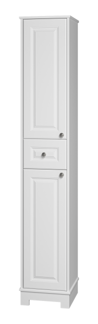 Пенал Misty Ларго 35 напольный, L, белый матовый