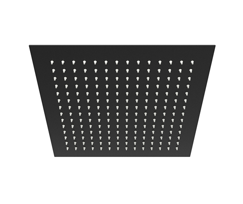 Верхний душ WasserKraft A162 черный Soft-touch