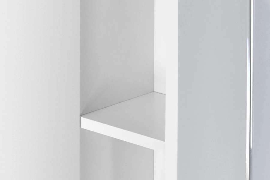 Зеркало со шкафчиком Aquaton Онда 55 L белый