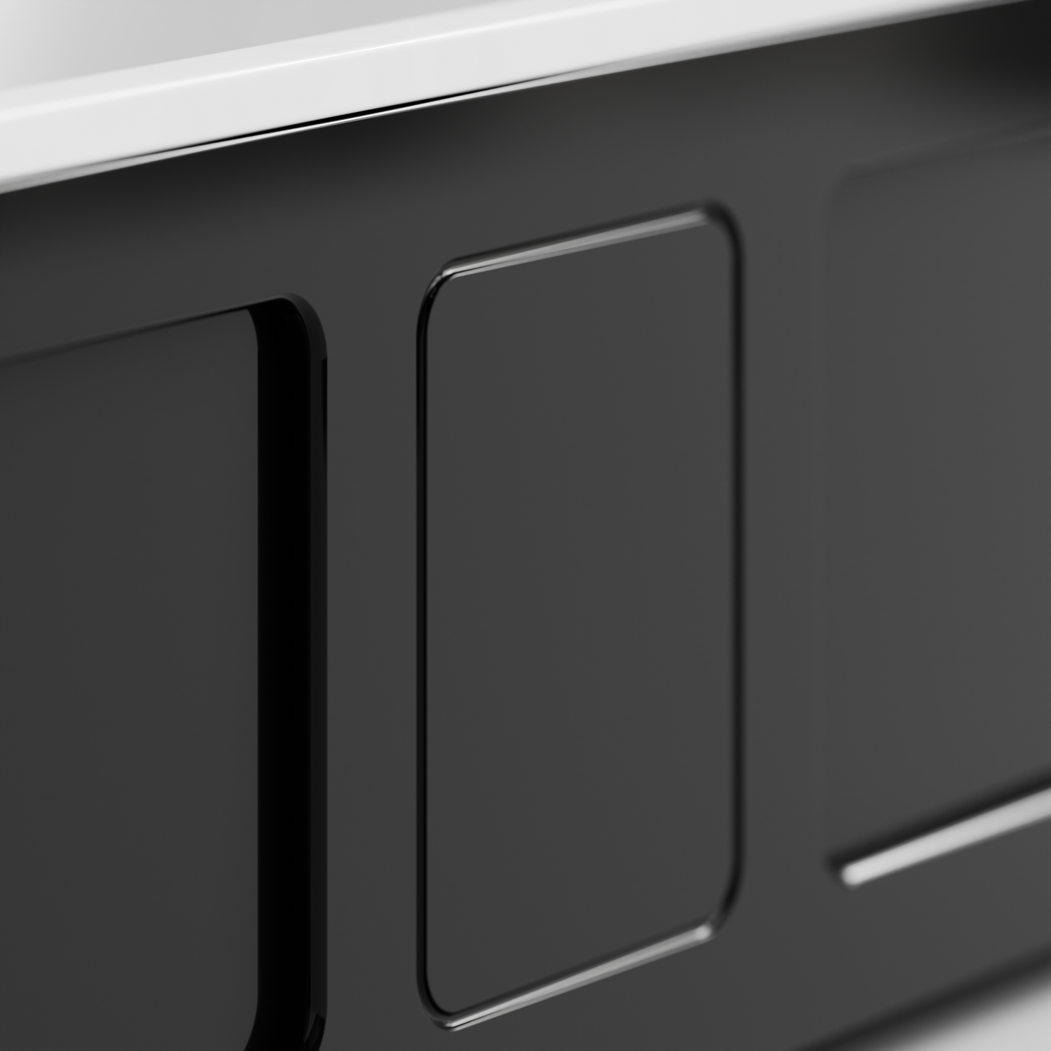 Экран под ванну Vod-ok Хит 150 раздвижной Черный глянец