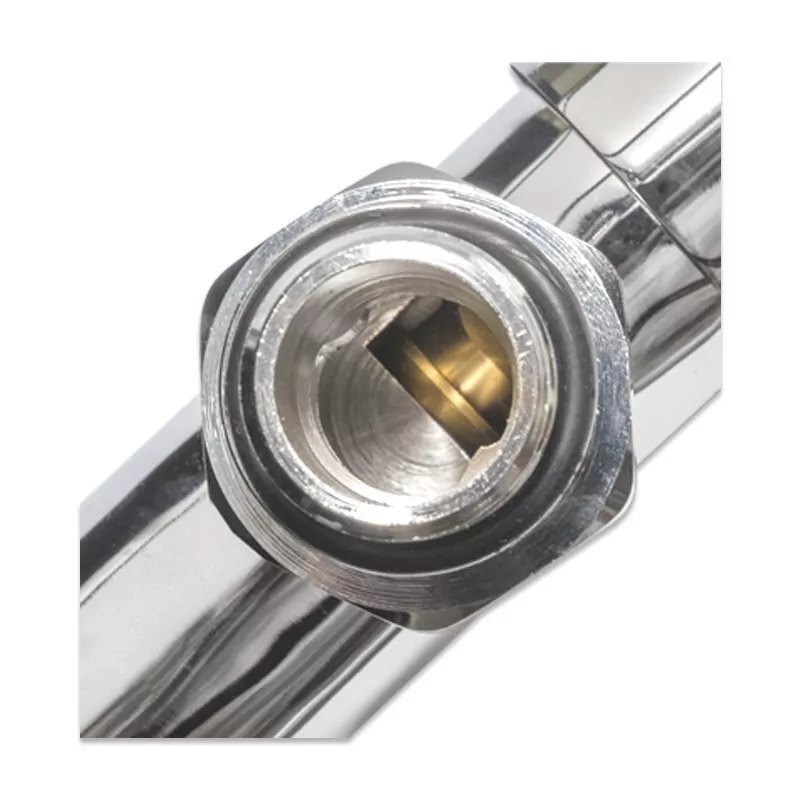 Вентиль запорный угловой Laris 1/2х1/2 ш/ш с отражателем  хром  ZZ 5101SCH0404 2 шт. Вентиль запорный угловой Laris 1/2х1/2 ш/ш с отражателем  хром  ZZ 5101SCH0404 2 шт.