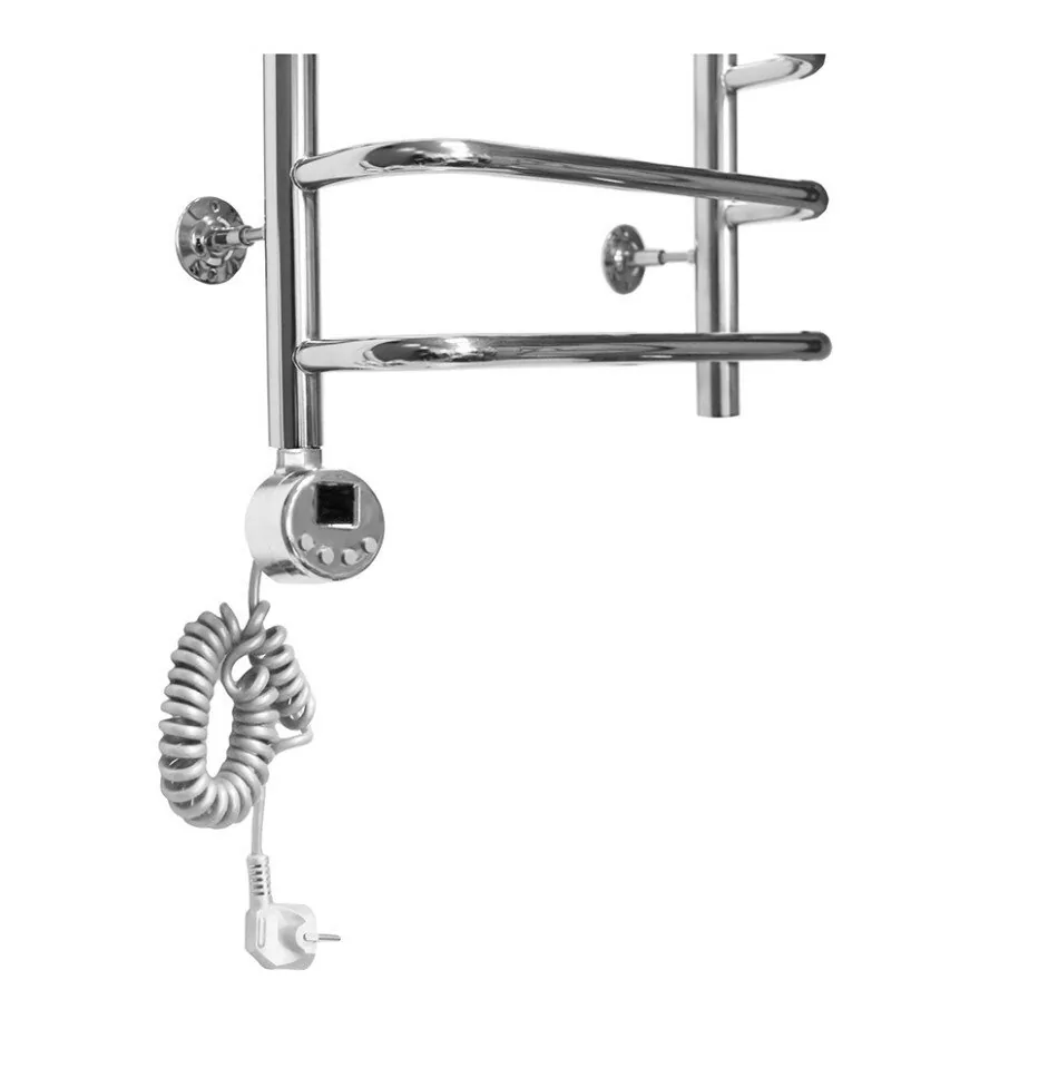 Полотенцесушитель электрический Domoterm Стефано П6 400x600 EL, хром