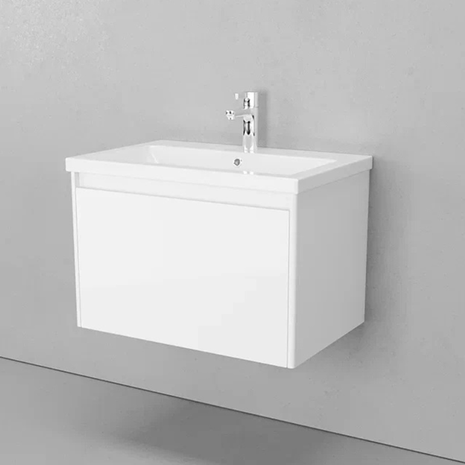 Тумба с раковиной подвесная Velvex Klaufs tp.KLA.COM.70.1Y, 70 см