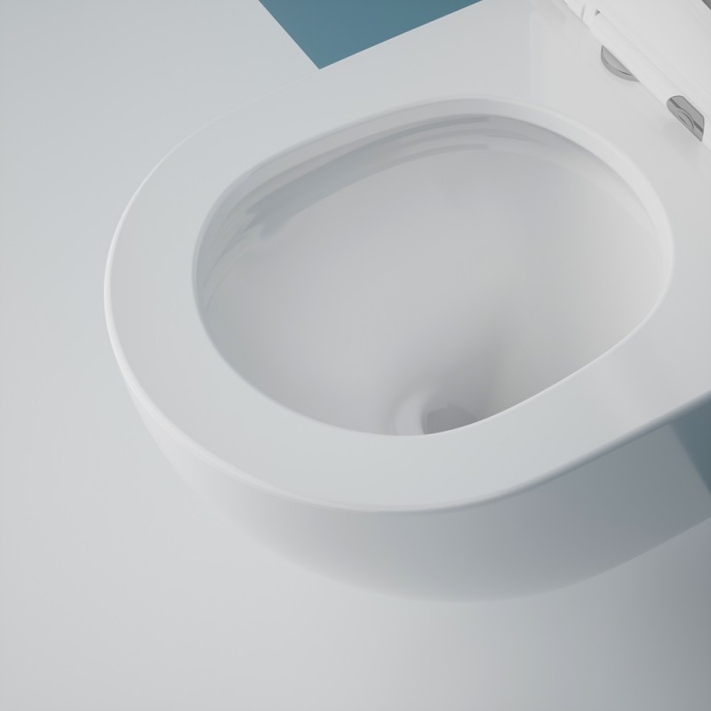 Унитаз подвесной Esbano GARDENA-49T (White)   490x360x360 от магазина Vanna-Vanna.ru!