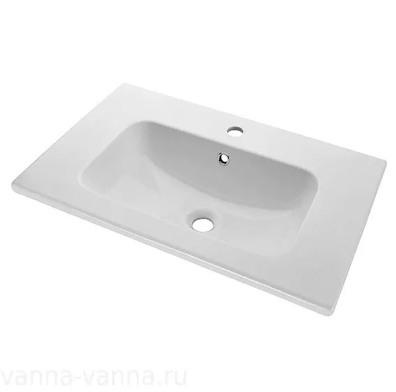 Тумба с раковиной Bellezza Эйфория 60 напольная, черная