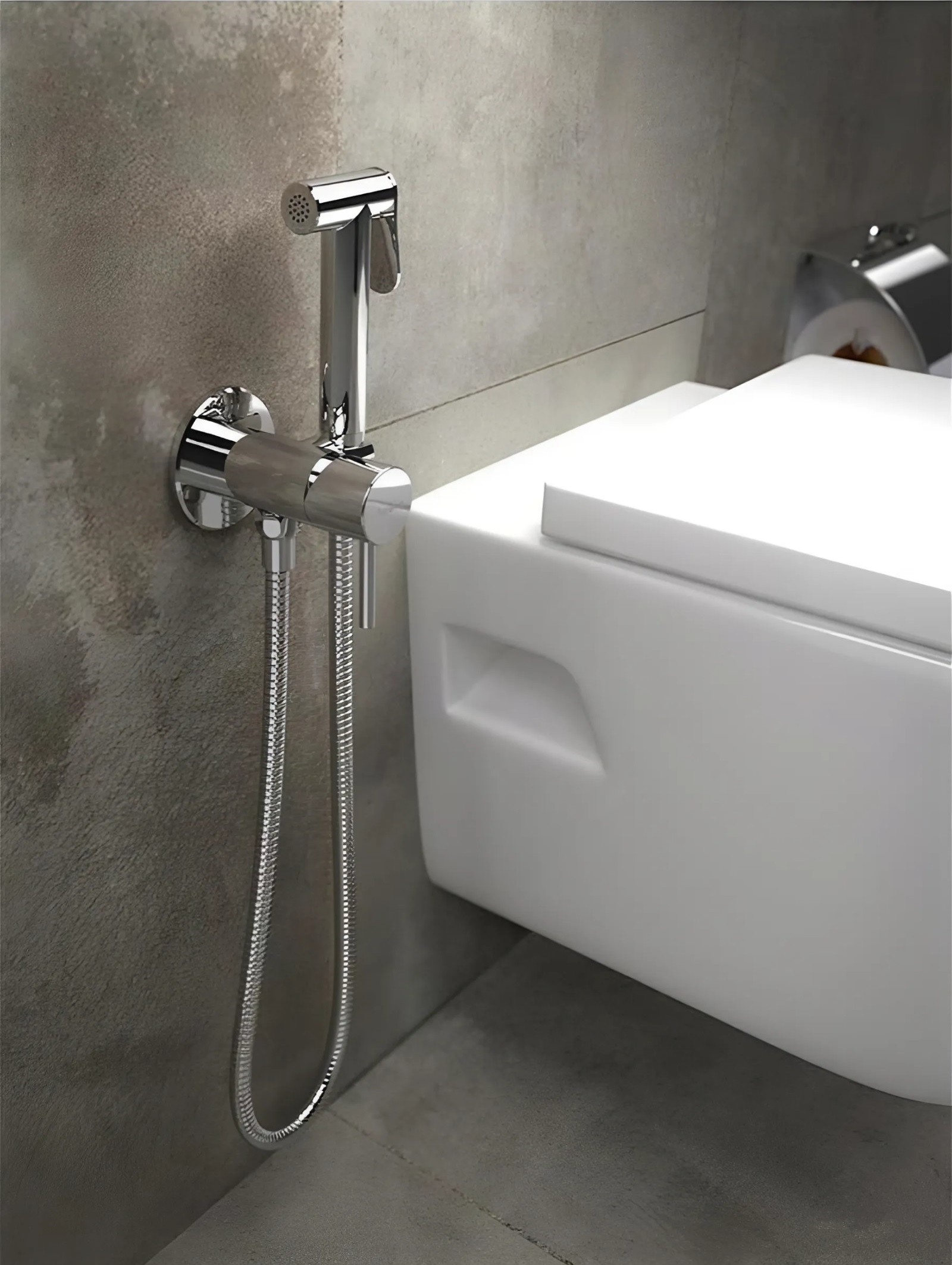 Смеситель с гигиеническим душем BochMannем BochMann BRAIES СК-P07 хром