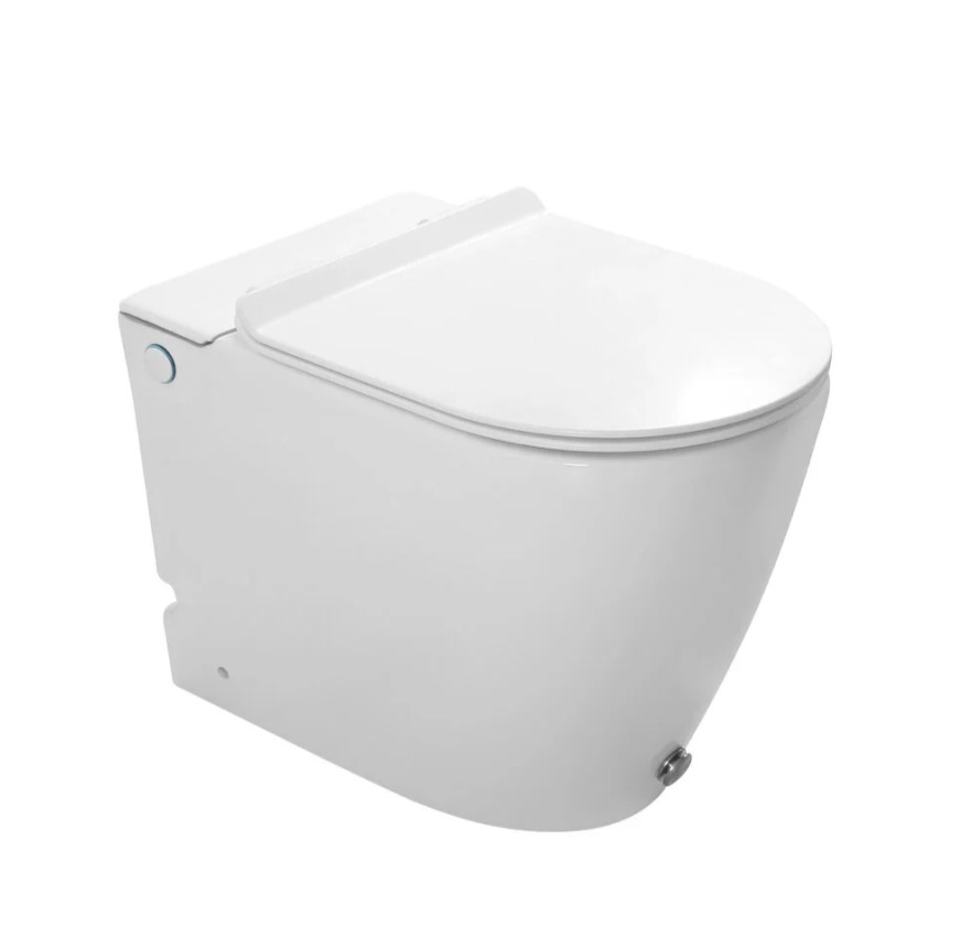Унитаз SantiLine SL-5031 напольный, импульсный, белый