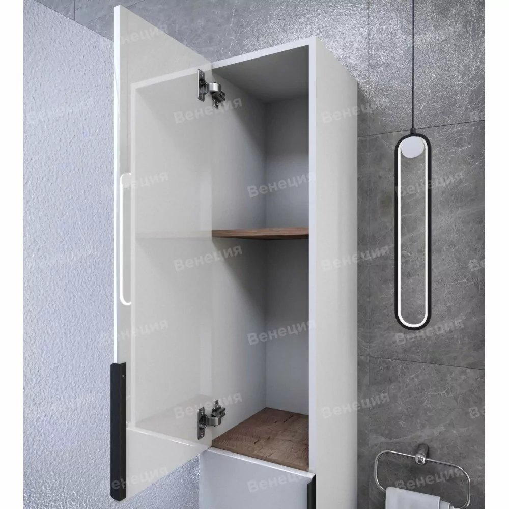 Пенал Венеция Монте 30 L/R подвесной, универсальный, белый