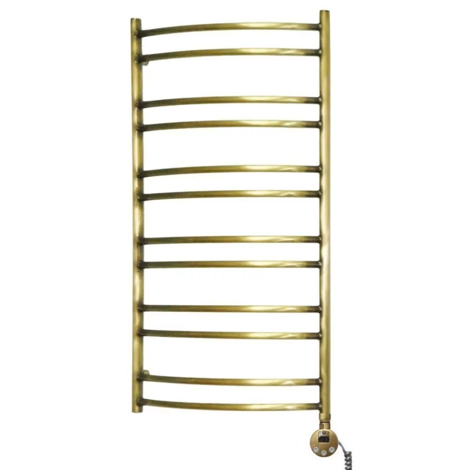 Полотенцесушитель электрический Domoterm Калипсо П12 500x985 R правый, античная бронза