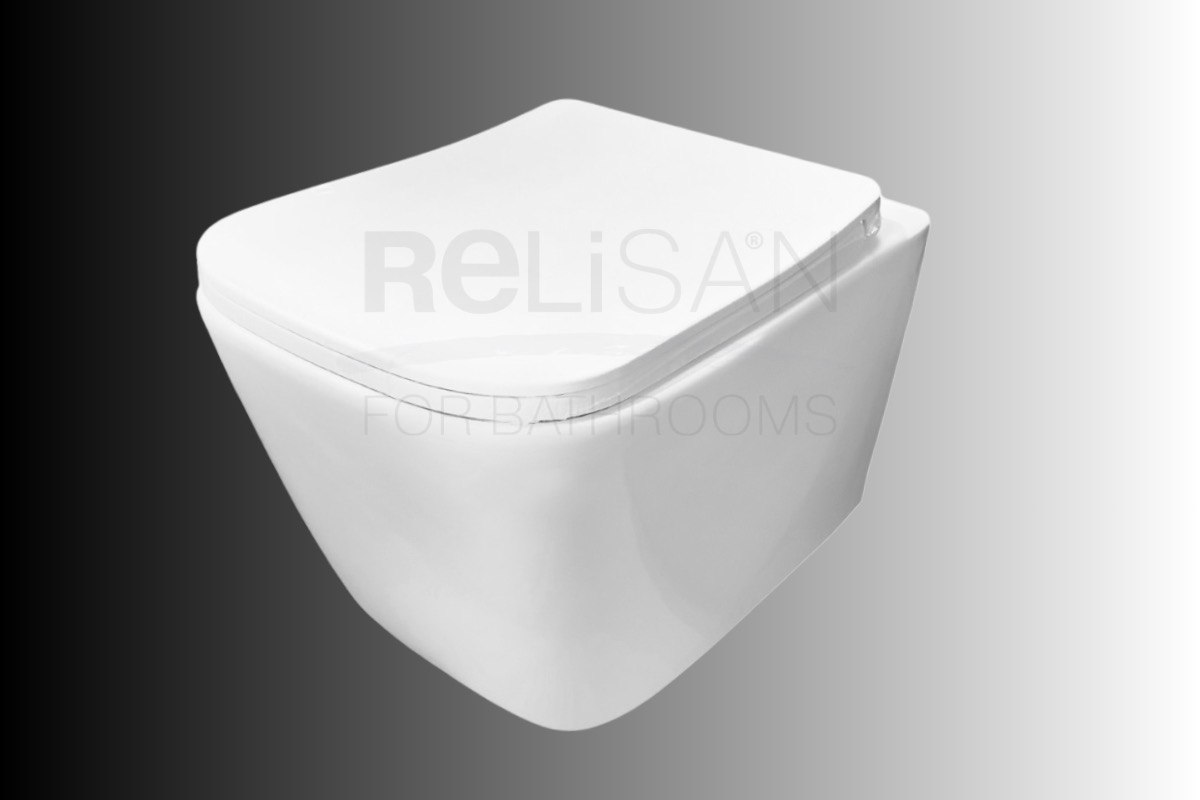 Унитаз подвесной WM 716/смыв торнадо, белый