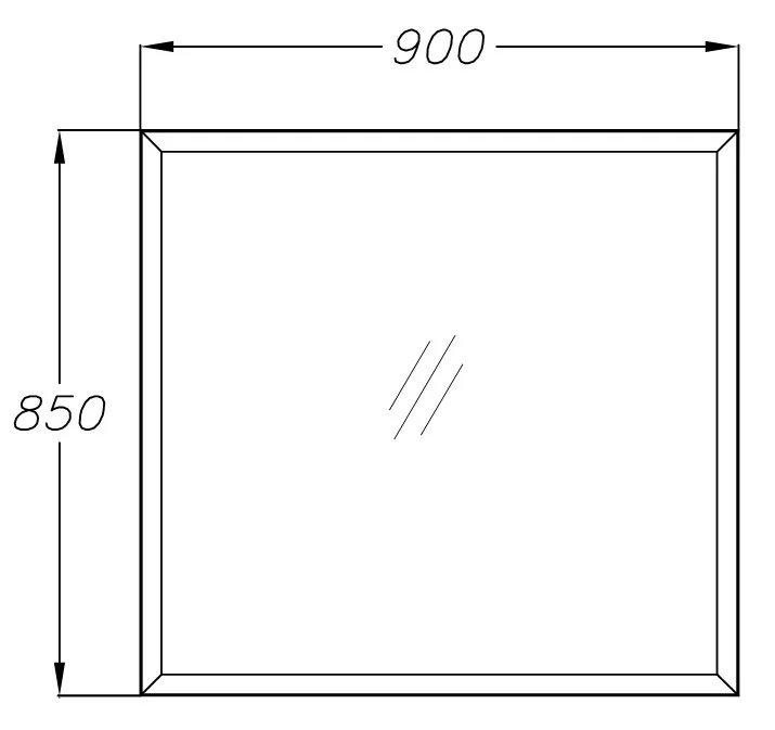 Зеркало Opadiris Рубинно 90