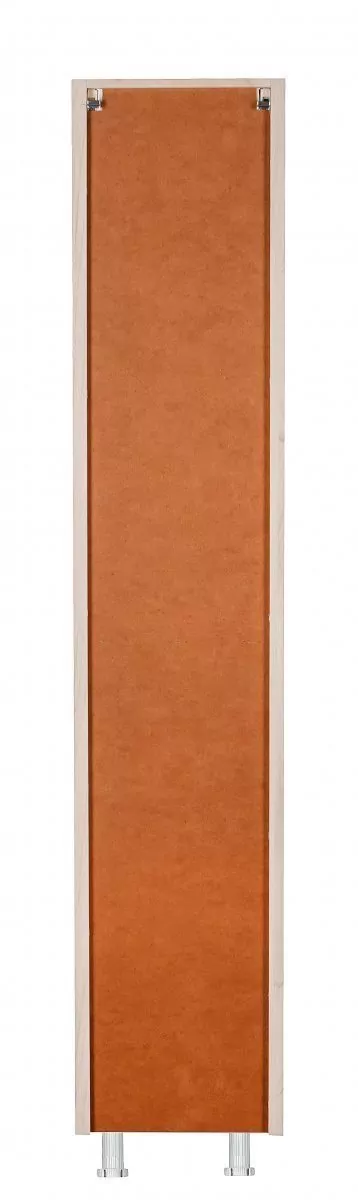 Пенал Style Line Атлантика 35 R Plus Люкс напольный с корзиной, ясень перламутр