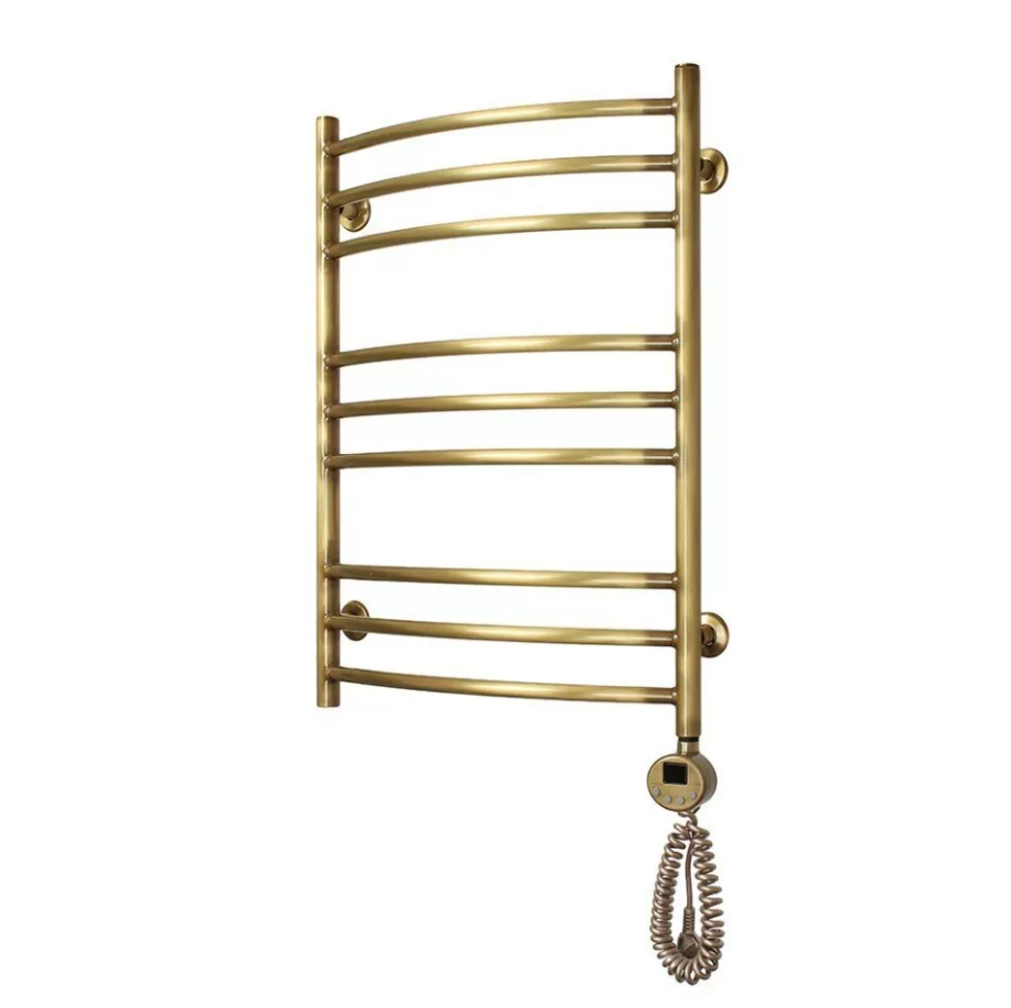 Полотенцесушитель электрический Domoterm Калипсо П9 500x700 ER правый, античная бронза