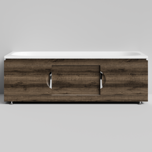 Экран под ванну Vod-ok Топ 170 раздвижной Дуб крымский коричневый