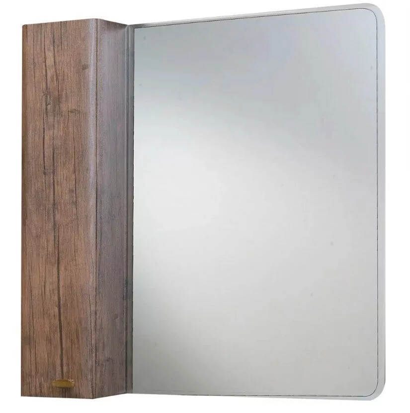 Зеркало со шкафчиком Bellezza Олимпия 60 L орех