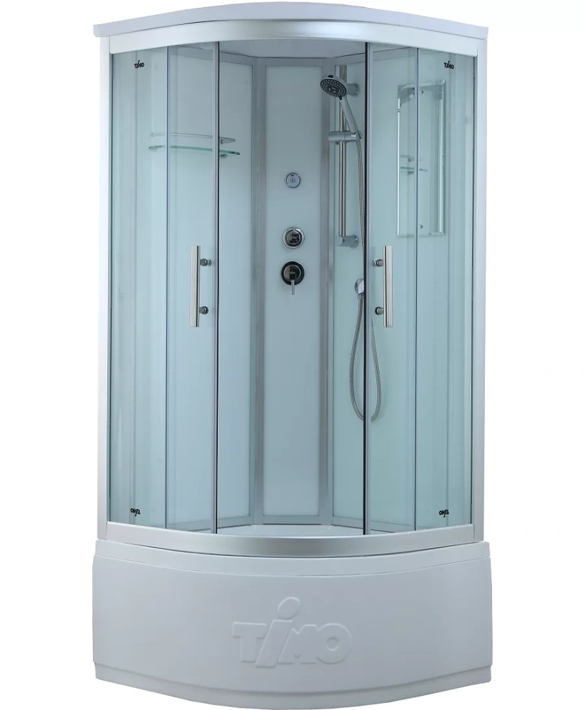 Душевая кабина Timo Standart Т-6600 Silver 100x100 от магазина Vanna-Vanna.ru!