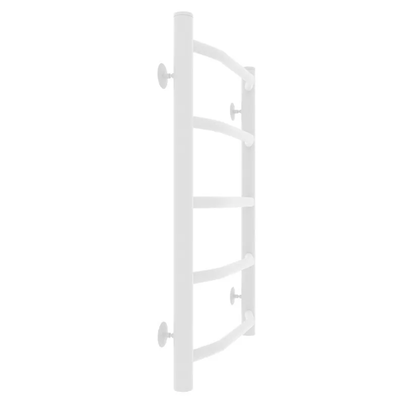 Полотенцесушитель водяной Laris Виктория П5 400х600 белый матовый