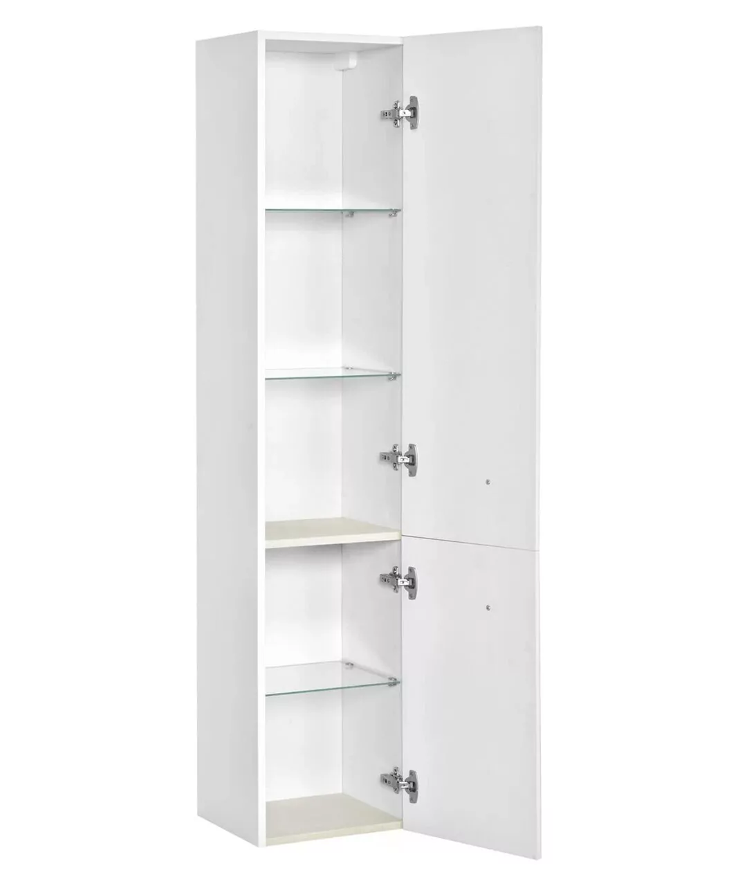 Пенал ASB Woodline Каталина 35 R подвесной, белый