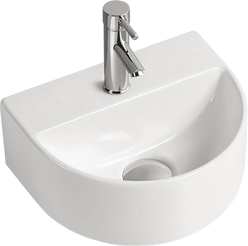 Раковина SantiLine SL-2007 накладная, белая