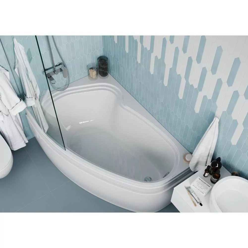 Ванна акриловая Vagnerplast Avona 150x90x43 левая