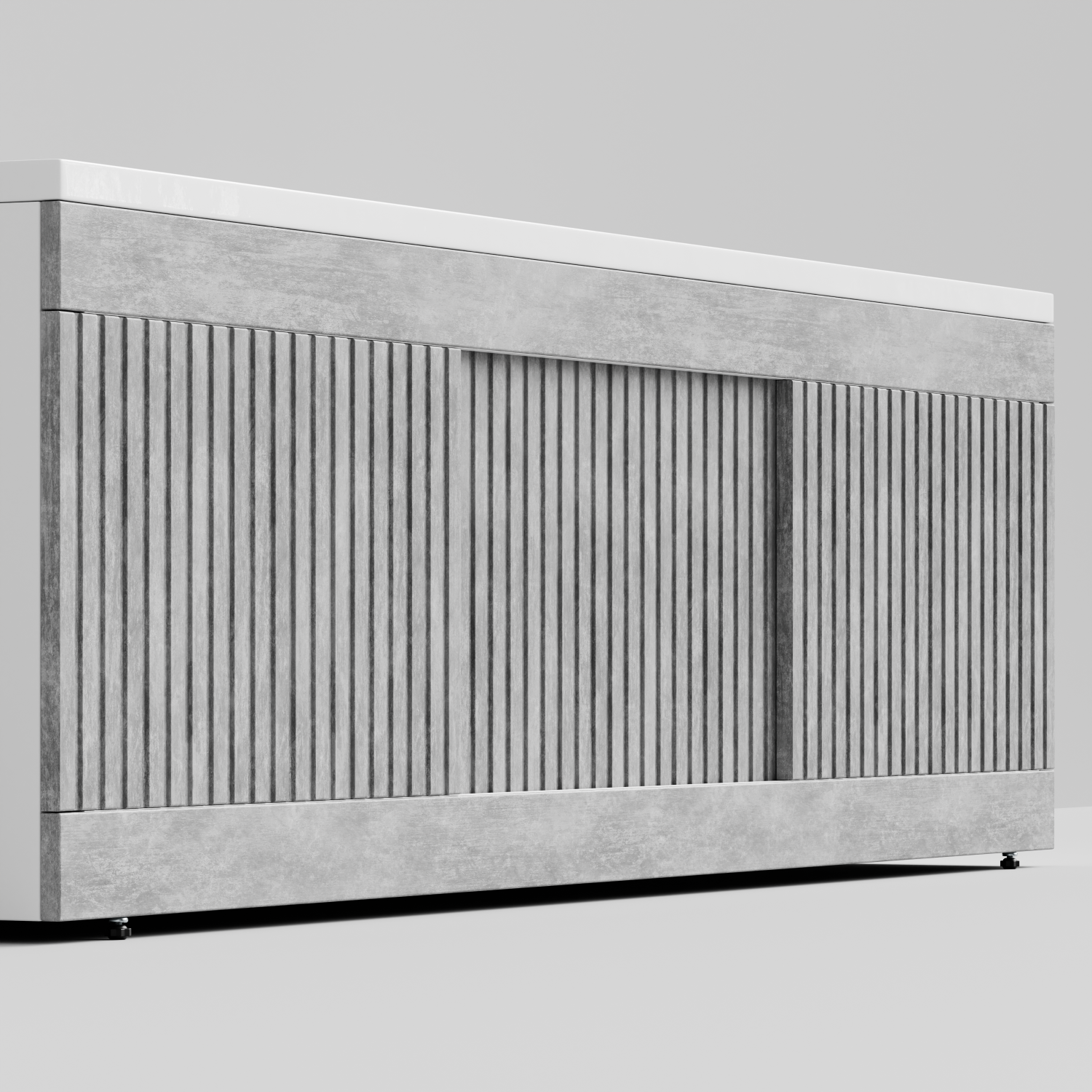 Экран под ванну Vod-ok Тач 180 раздвижной Горный камень