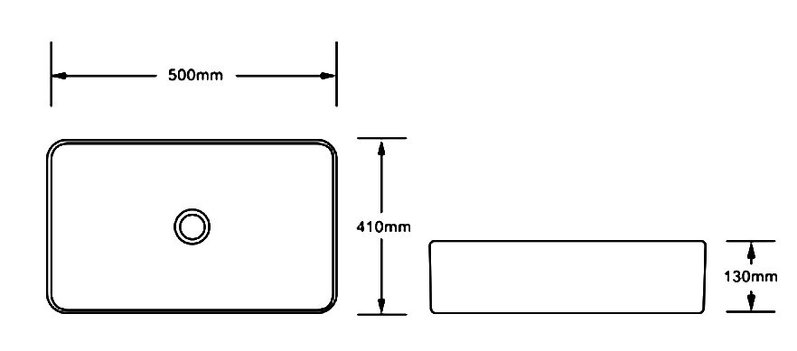 Раковина SantiLine SL-1051G накладная, зеленый матовый