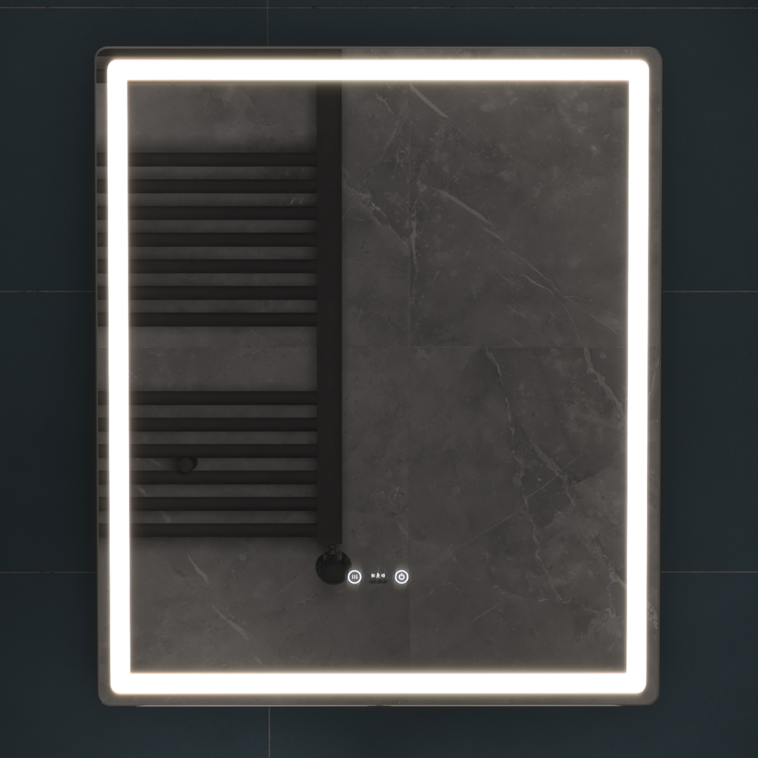 Зеркало Vigo Geometry Step 60 свет, сенсор, антизапотевание