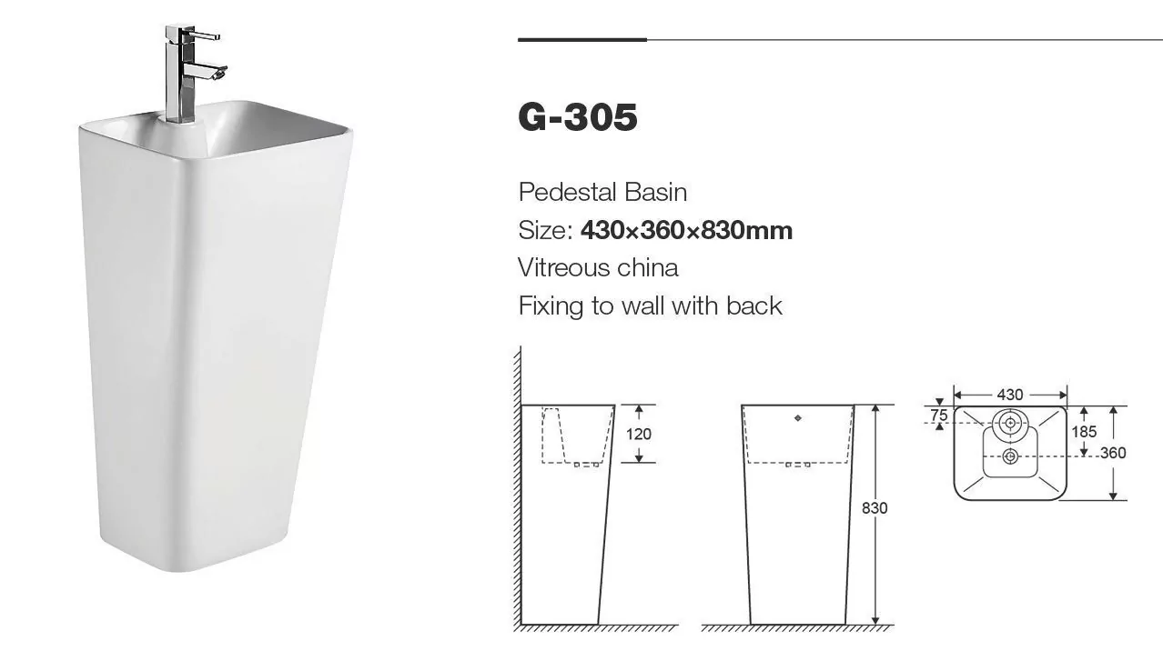 Раковина Ceruttispa Dorris CT7830 белая