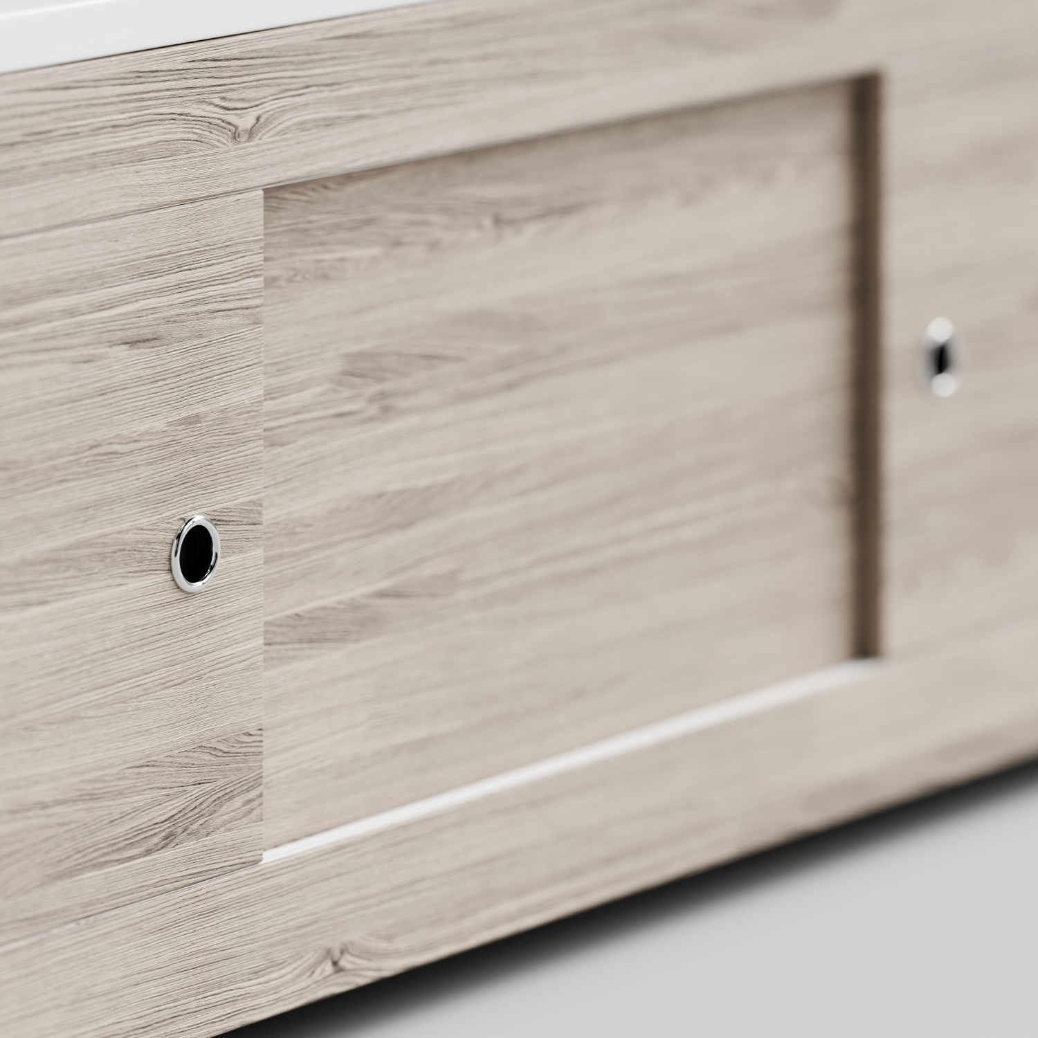 Экран под ванну Vod-ok Купе 180 раздвижной Дубослив ореховый светлый