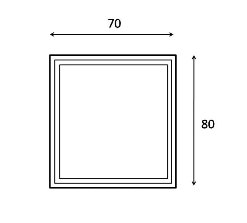Зеркало Bellezza Фабио 70 свет, сенсор