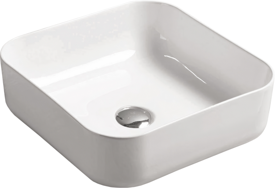 Раковина SantiLine SL-1052 накладная, белая