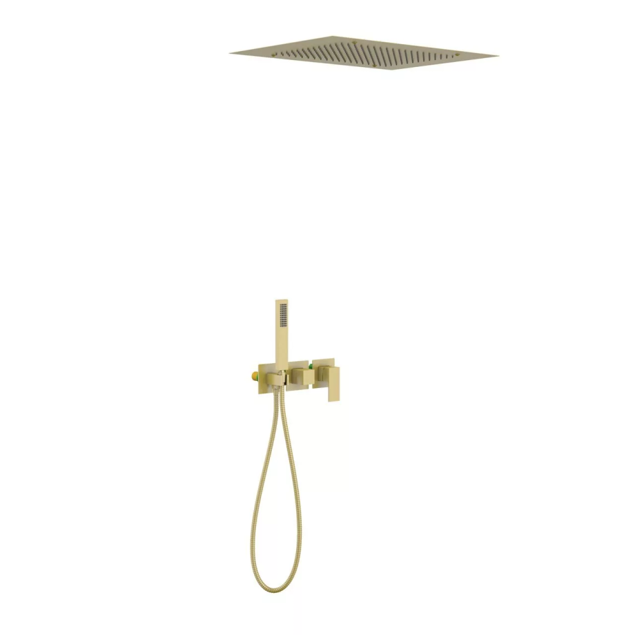 Душевой комплект Timo Selene SX-2129/17SM матовое золото