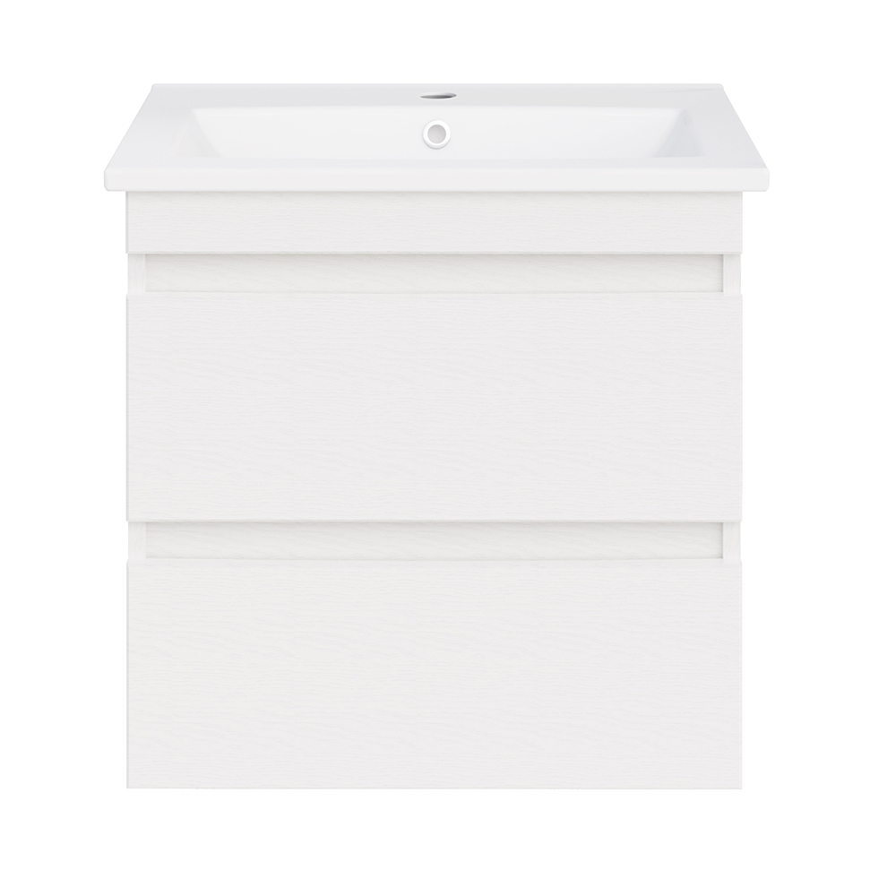 Мебель для ванной Асб-мебель Лира 60 комплект, подвесной, белый