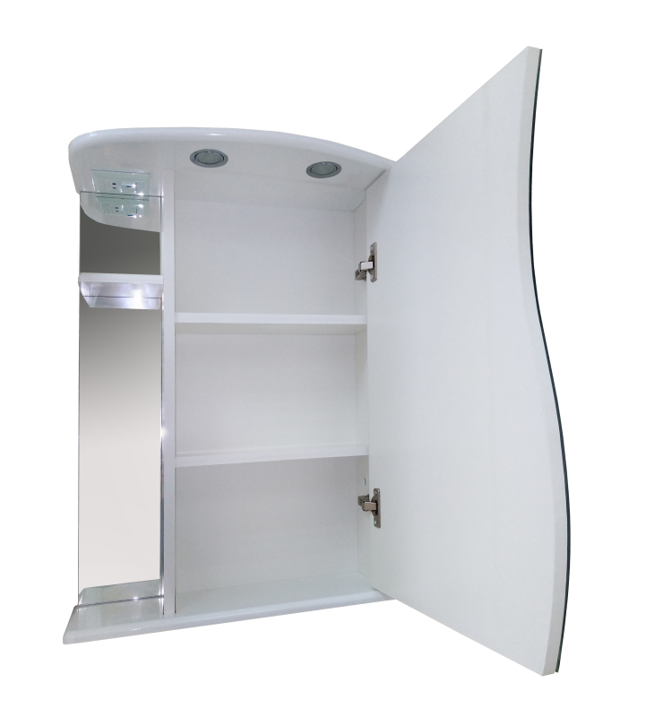 Зеркало-шкаф Misty Лиана 60 R, белый