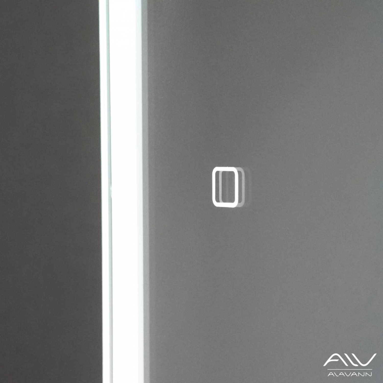 Зеркало-шкаф Alavann Cosmetic Light 50 свет, приближение, сенсор, перевертыш