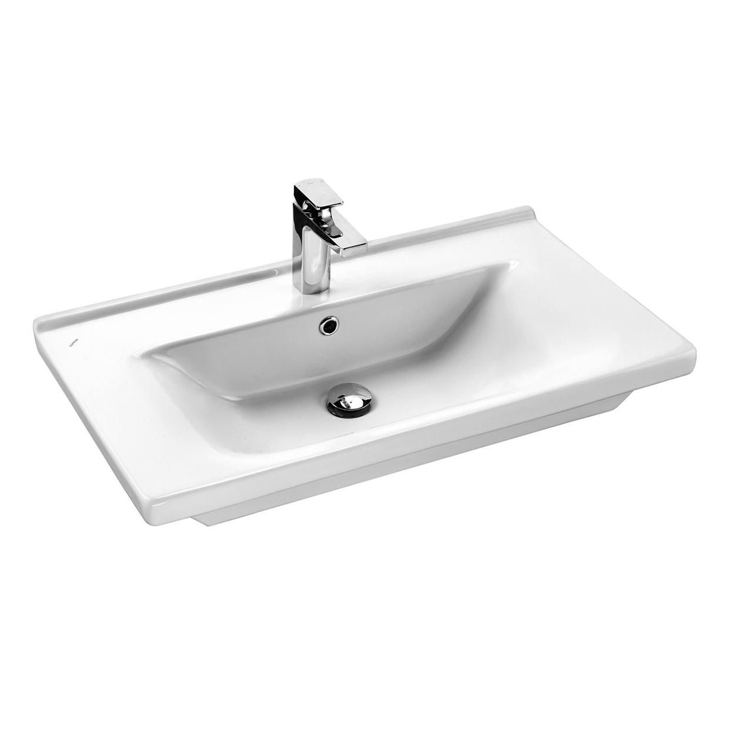 Мебель для ванной Асб-мебель Вита 80 комплект, напольный, белый