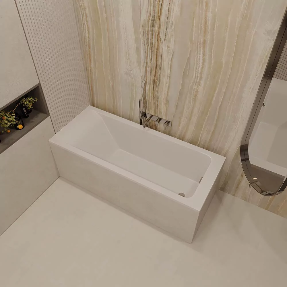 Ванна из искусственного камня Veconi Solita SLT17070 170x70