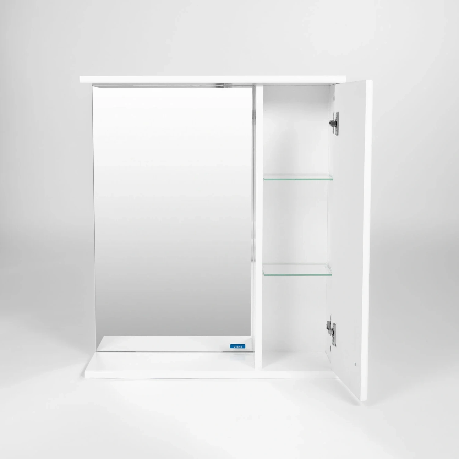 Зеркало со шкафчиком Viant Вена 60 R белый